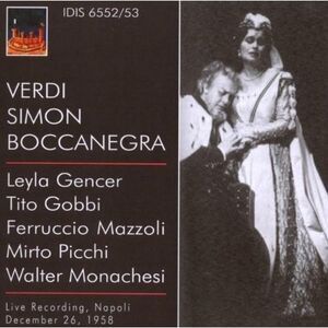 Verdi / Borrelli / Gencer - Simon Boccanegra  CD